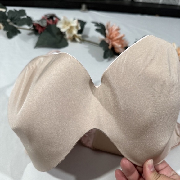 NWT $74 Chantelle Intimates [ 38DD US ] Invisible Demi T-Shirt Bra‎ Nude - Picture 6 of 11